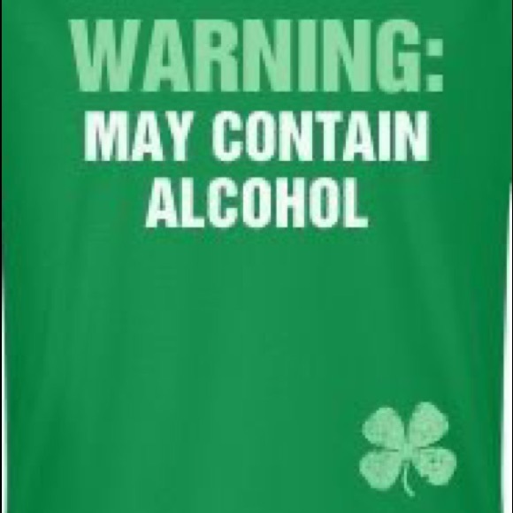 “Warning may contain alcohol “ New tee. - Picture 2 of 2